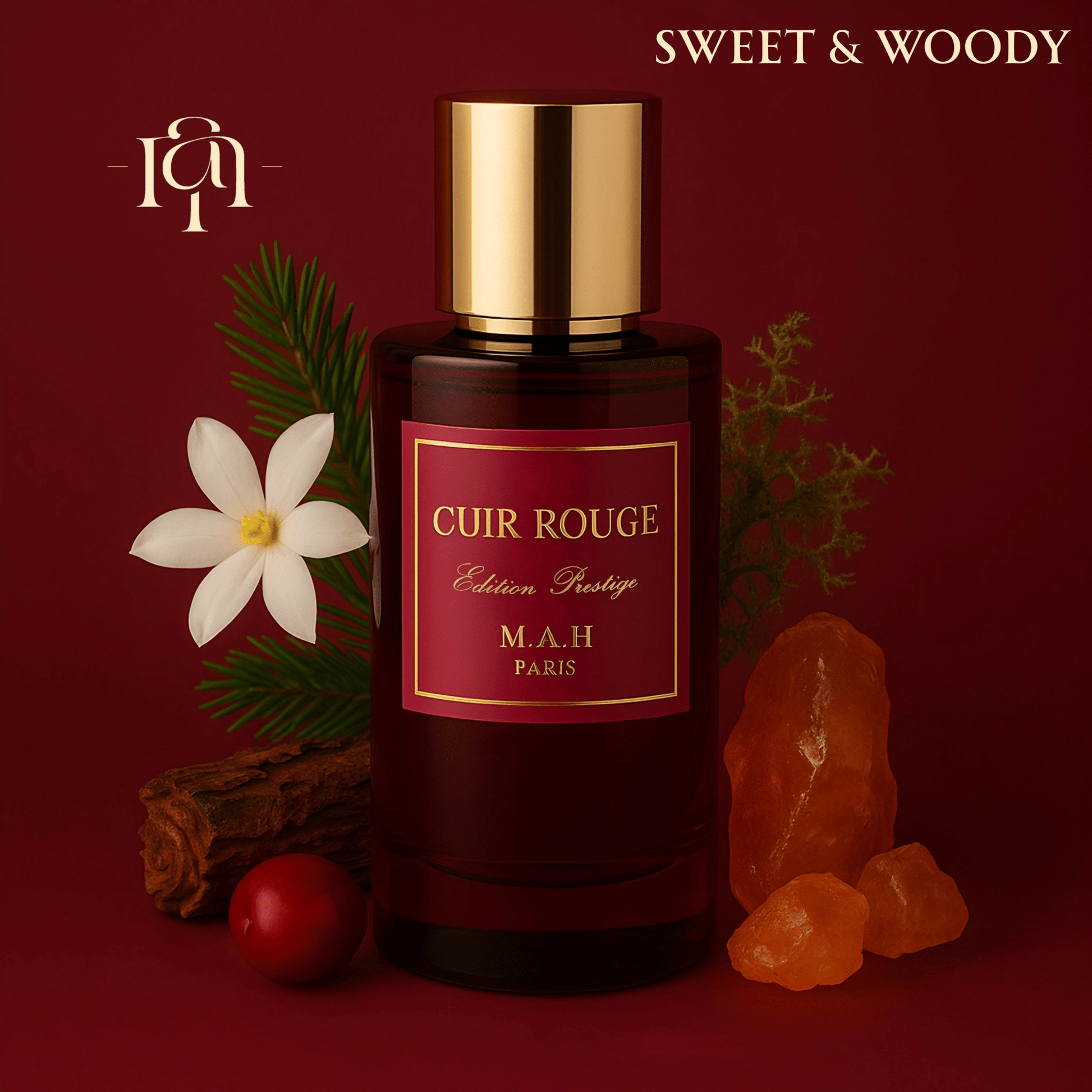 Cuir Rouge – MAH Parfum - Maison Abrar Paris