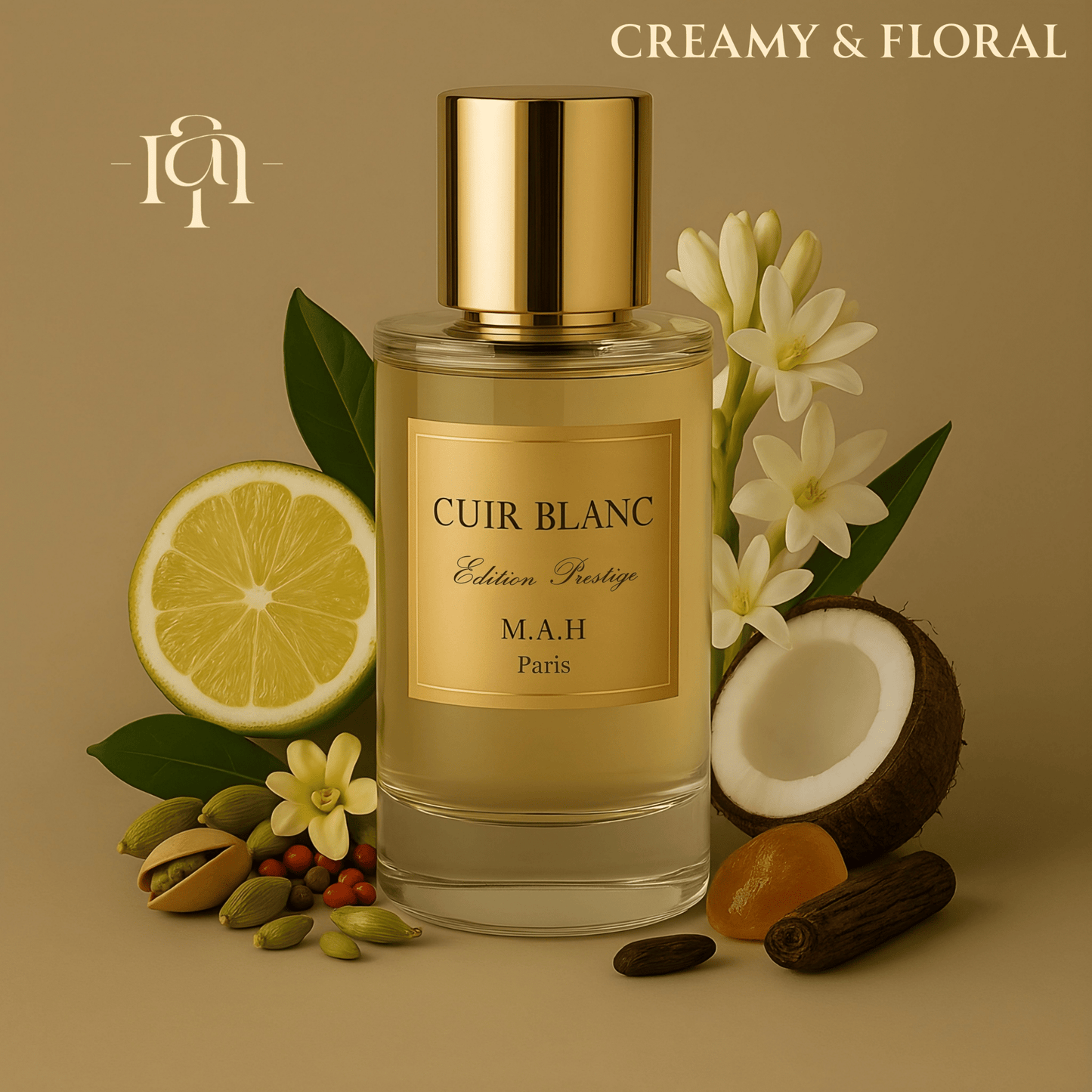 Cuir Blanc – MAH Parfum - Maison Abrar Paris