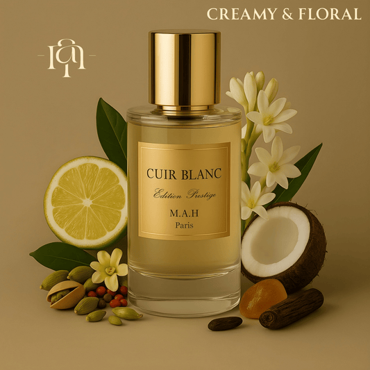 Cuir Blanc – MAH Parfum - Maison Abrar Paris
