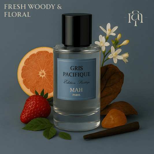 Gris Pacifique – MAH Parfum - Maison Abrar Paris