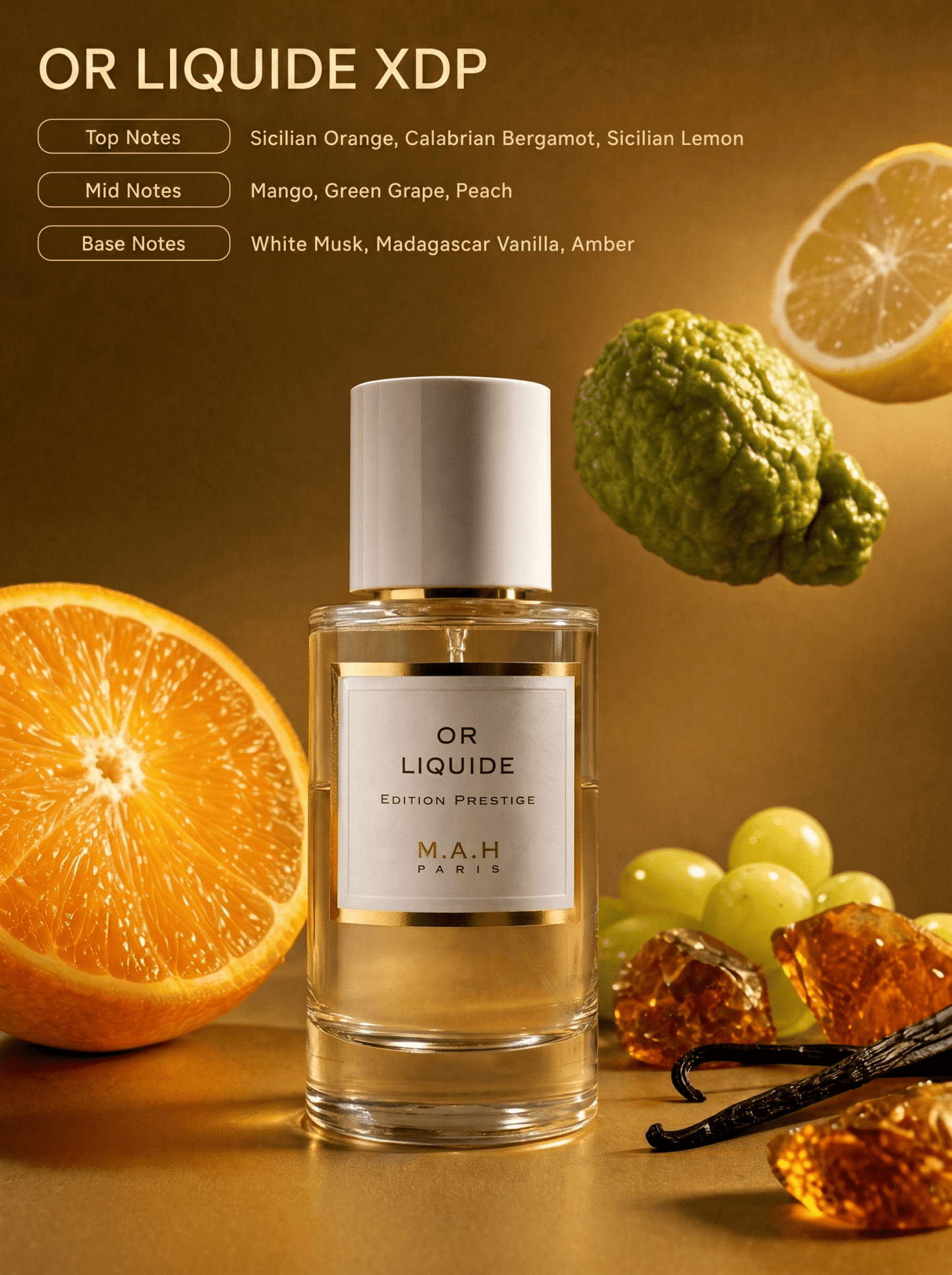 Or Liquid – MAH Parfum - Maison Abrar Paris