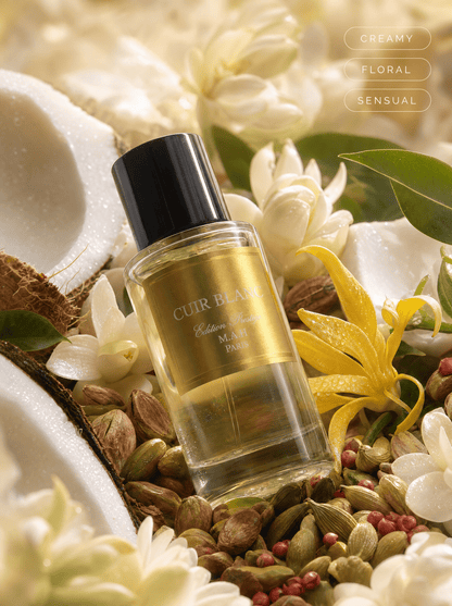 Cuir Blanc – MAH Parfum - Maison Abrar Paris